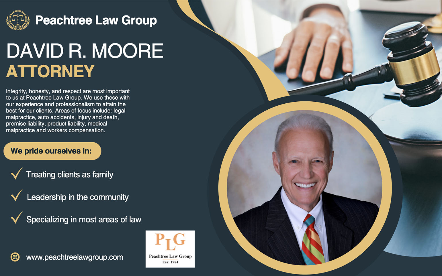 Peachtree Law Group Ad 2026