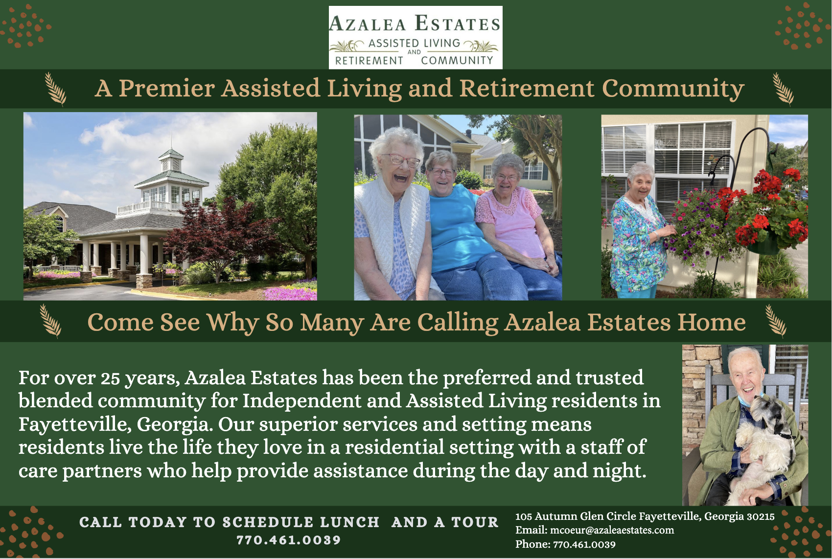 Azalea Estates Ad